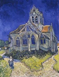 Church at Auvers by Vincent Van Gogh